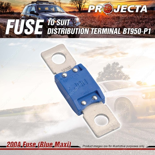 Projecta 200A Fuse Blue Maxi Battery Distribution Terminal Premium Quality