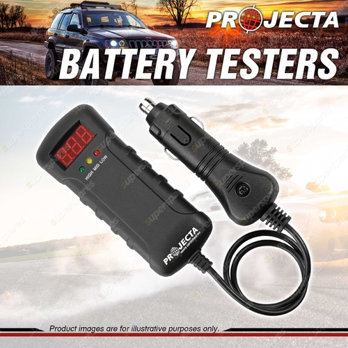 Projecta 1224V Digital Voltmeter for use with dual battery system 12V 24V