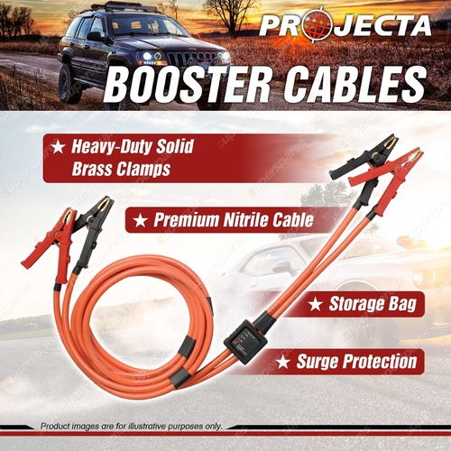 Projecta Premium Heavy Duty Nitrile Booster Cable 750 AMP 6M Length