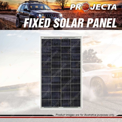 Projecta 12V 80W Fixed Solar Panel Super-efficient Monocrystalline Technology