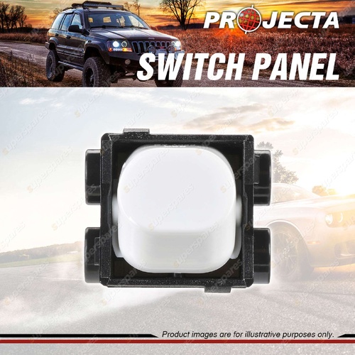 Projecta White 2 Way Switch Mechanism Double Pole - Current Rating 35 Amp