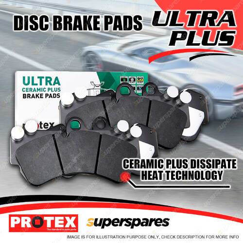 4 Front Ultra Ceramic Plus Disc Brake Pads for Holden Commodore VB VC VH VK VL