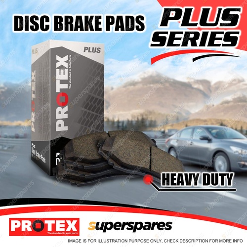 4 Front Protex Plus Brake Pads for Ford Mustang All With Front Disc 65-67