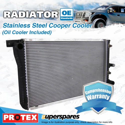 Protex Radiator for Mazda 6 Automatic 8MM BY PASS PIPE Oil Cooler 350MM