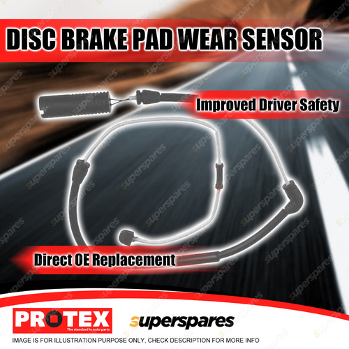 Protex Front Disc Brake Pad Wear Sensor for Land Rover Range Rover II III