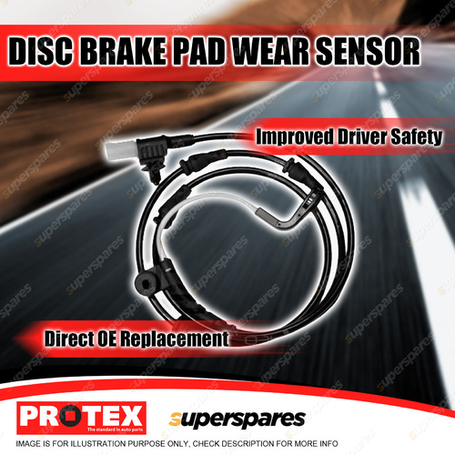 Protex Front Disc Brake Pad Wear Sensor for Land Rover Discovery III IV 04-on