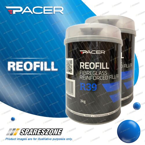 2 x Pacer R39 Reofill 3Kg for Automotive Industrial Domestic And Marine