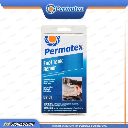 Permatex Fuel Tank Repair Kit Clamshell - Eliminates Dangerous Welding