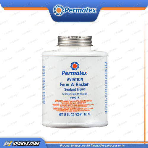 Permatex Aviation Form-A Gasket #3 Sealant 473ML Slow-Drying and Non-Hardening