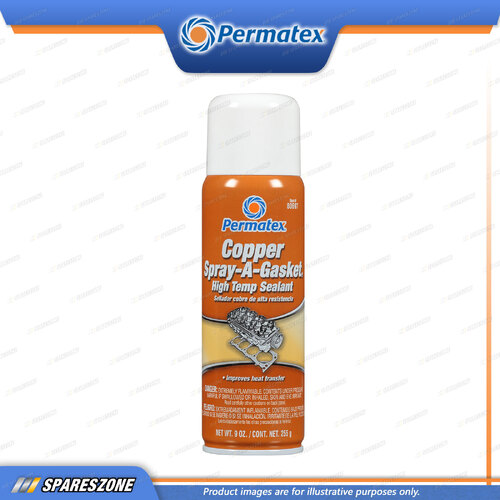 Permatex Copper Spray - A Gasket High Temperature Sealant Aerosol 255ML