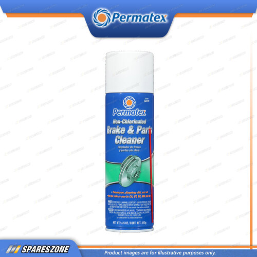 Permatex Non - Chlorinated Brake Parts Cleaner Aerosol 411G Safer for Aluminum