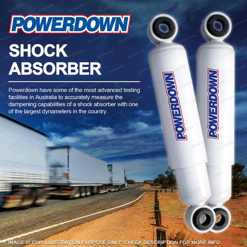 2 x Rear POWERDOWN Shock Absorbers for UD H Series H40 NZ CONDOR 2 3 TONNE 81-91