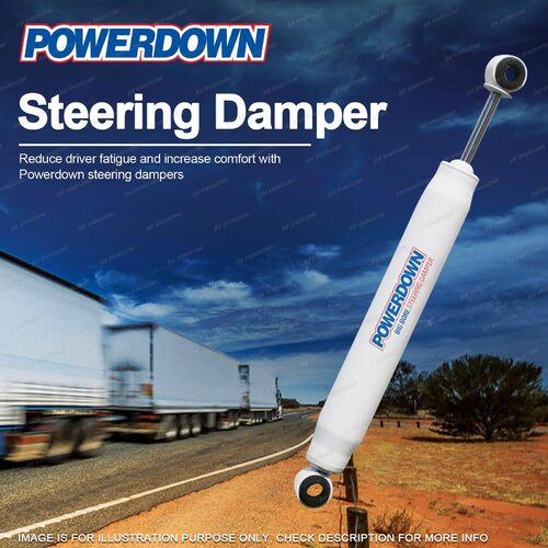 1 x POWERDOWN Front Steering damper for VOLVO B10M MK1 MK2 STEERING DAMPER