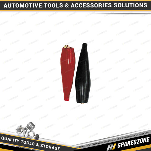 2 Pcs of Charge 5 Amp Battery Clips - Fully Insulated Charging & Testing Clips
