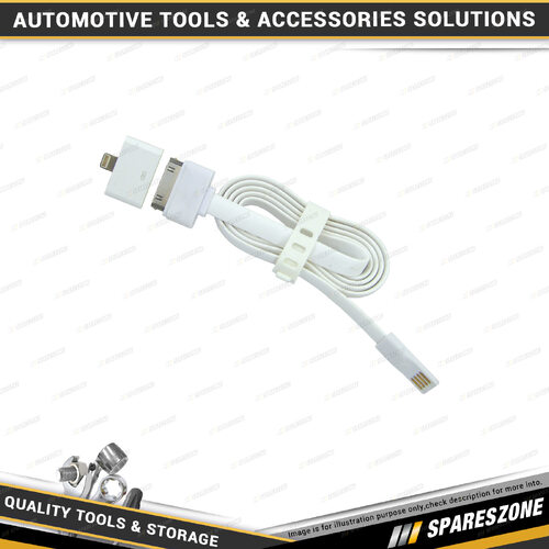 Charge Adaptor - iPhone 3 & 4 to iPhone 5 with 90cm Power Cord Adaptor Plug