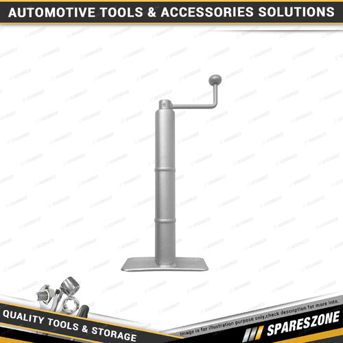 Loadmaster Jockey Stand - with 150mm x 75mm Flat Plate 340KG Load Capacity