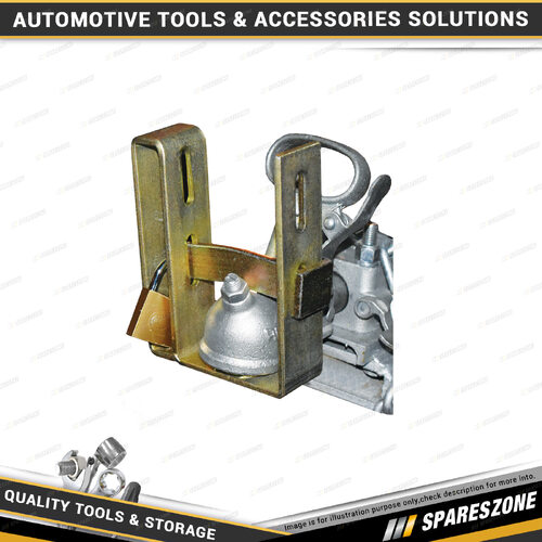 Loadmaster Hitched & Unhitched Trailer Coupling Security Lock Dual Height Design