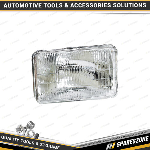 Motolite 24V 50/65W 3 Pin Sealed Beam - 6 Inch 165 x 100mm Square Small Beam