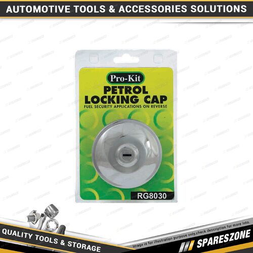 Pro-Kit Locking Petrol Cap SL39EC - Fuel Security Applications on Reverse