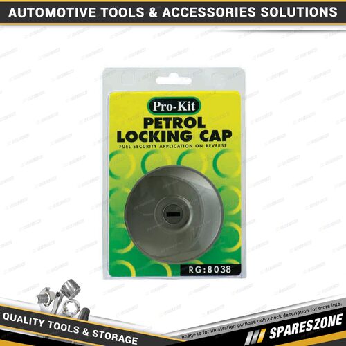 Pro-Kit Locking Petrol Cap SL49EC TFL220 - Fuel Security Applications on Reverse