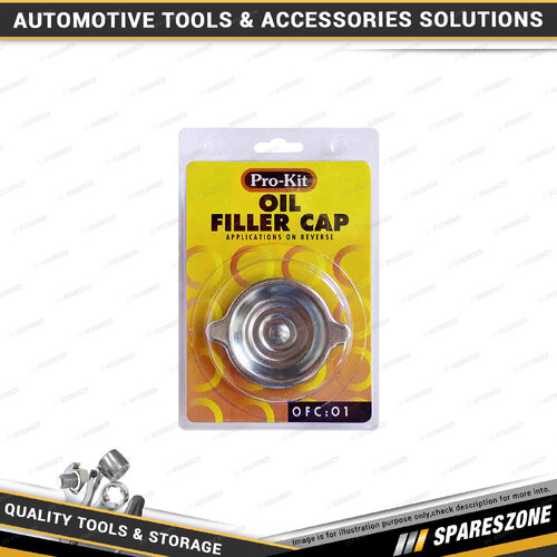 Pro-Kit Oil Filler Cap - Applications On Reverse Oil Filter Wrench Cap OFC01