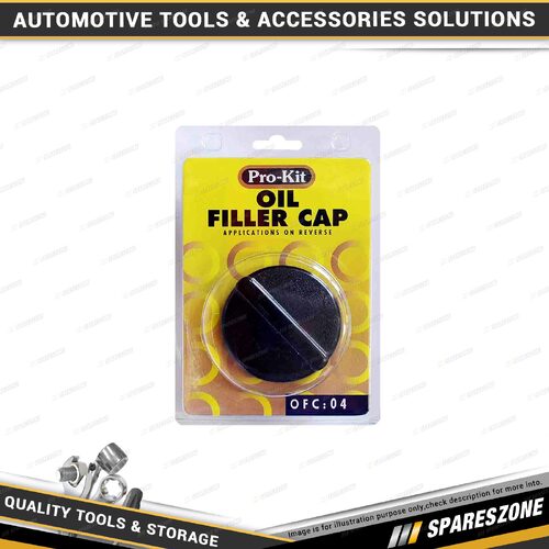 Pro-Kit Oil Filler Cap - Applications On Reverse Oil Filter Wrench Cap OFC04