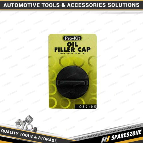 Pro-Kit Oil Filler Cap - Applications On Reverse Oil Filter Wrench Cap OFC05