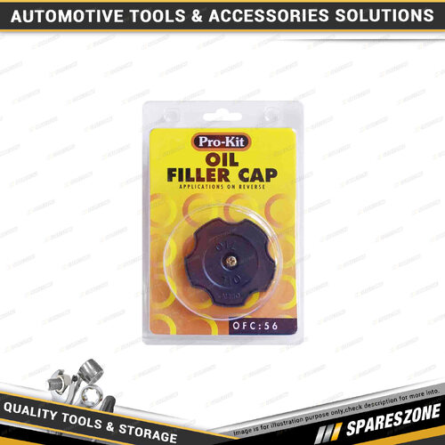 Pro-Kit Oil Filler Cap - Applications On Reverse Oil Filter Wrench Cap OFC56