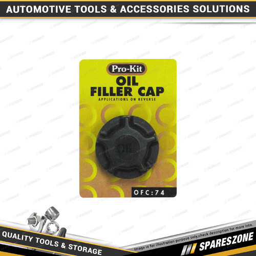 Pro-Kit Oil Filler Cap - Applications On Reverse Oil Filter Wrench Cap OFC74