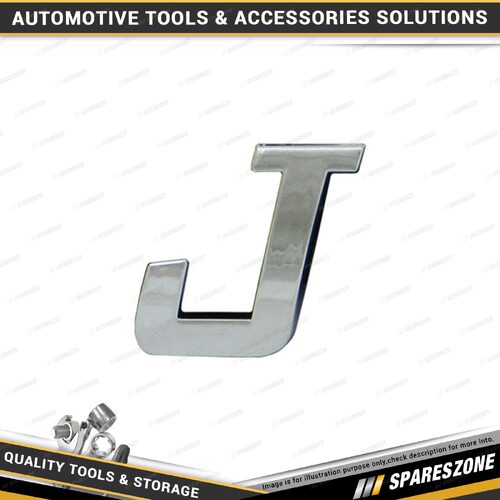 Pro-Kit Decorative Letter J - Package of 10 Car Exterior Vehicle Body Decoration