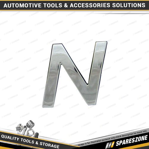 Pro-Kit Decorative Letter N - Package of 10 Car Exterior Vehicle Body Decoration