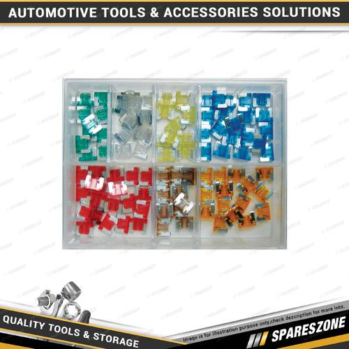 100 Pcs of Pro-Kit Fuse Kit - Low Profile Mixed Multiple Sizes Fuse