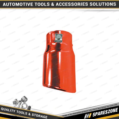 Pro-Kit Exhaust Tip - Red Aluminium Exhaust Pipe Tail Muffler Tip