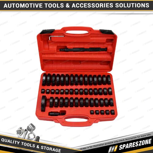 52 Pcs of PK Tool Bush Bearing & Seal Driver Set - Remove & Install