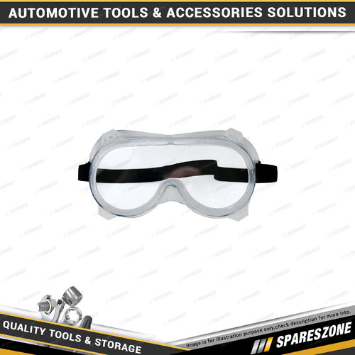 PK Tool Safety Goggles with 4 Indirect Air Vents - Soft & Light Weight