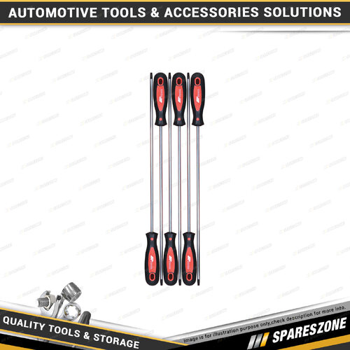 6 Pcs of PK Tool 300mm Tamper Star Screwdriver Set - T10 T15 T20 T25 T27 & T30