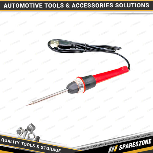 PK Tool Soldering Iron with LED Power Indicator - USB Powered Fully Insulated