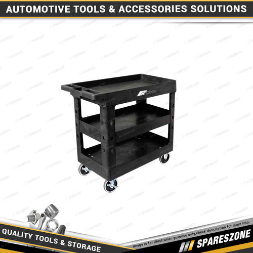 PK Tool Professional Workshop & Warehouse Trolley with 3 Tool Trays