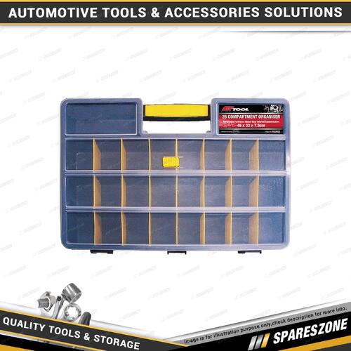 PK Tool 26 Compartments Parts Box - 46 x 32 x 5cm Removable Partitions