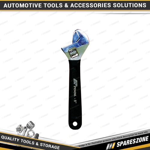 PK Tool 200mm 8 Inch Multi Purpose Shifter - Adjusts to 25mm with Nonslip Handle