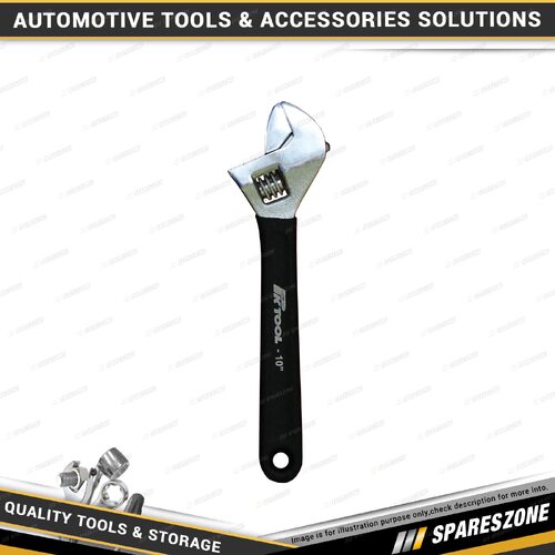 PK Tool 250mm 10" Multi Purpose Shifter - Adjusts to 30mm with Nonslip Handle