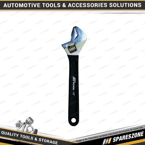 PK Tool 300mm 12" Multi Purpose Shifter - Adjusts to 30mm with Nonslip Handle