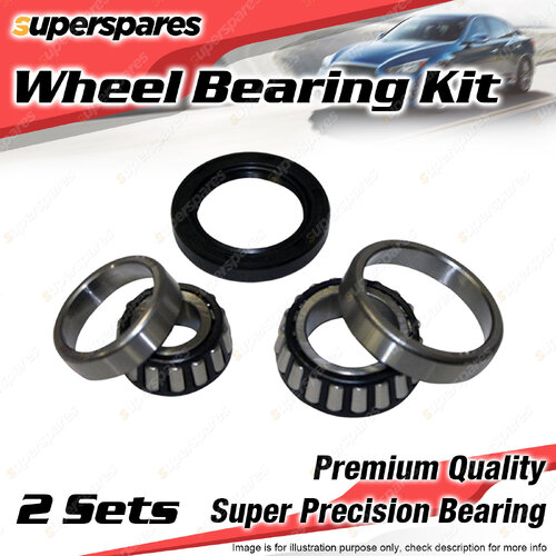 2x Front Wheel Bearing Kit for Ford Escort Mk1 1.3L 1.6L RWD 1968-1975