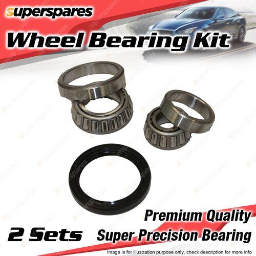 2x Front Wheel Bearing Kit for Toyota Crown MS41 MS47 Spacia SR40 2.0L 96-02