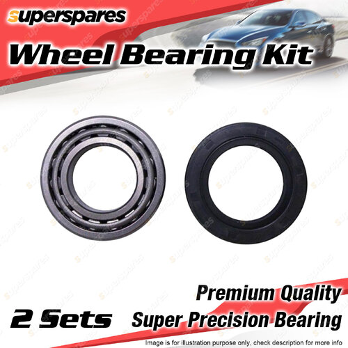 2x Rear Wheel Bearing Kit for Ford Fairlane GHIA Fairmont AU 4.0L 4.9L W/O IRS