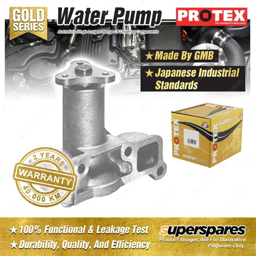 Protex Gold Water Pump for Ford Laser KA KB Meteor GA GB 1.3 1.5L E3 E5 3/81-85