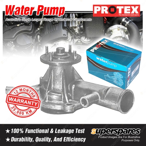 Protex Blue Water Pump for Toyota T18 TE72 3T I4 8V OHV CARB RWD MT 1.8L