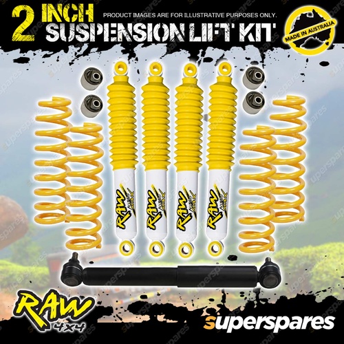 2 Inch Raw Nitro Max Shock Suspension Lift Kit for Nissan Patrol GQ Y60 GU Y61