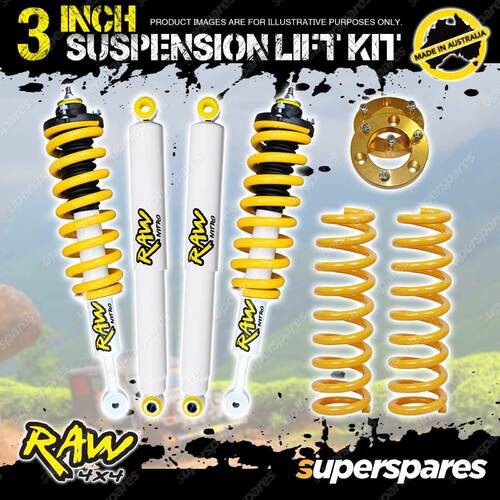 3 Inch 75mm Raw Nitro Shock Suspension Lift Kit for Toyota FJ Cruiser GSJ15