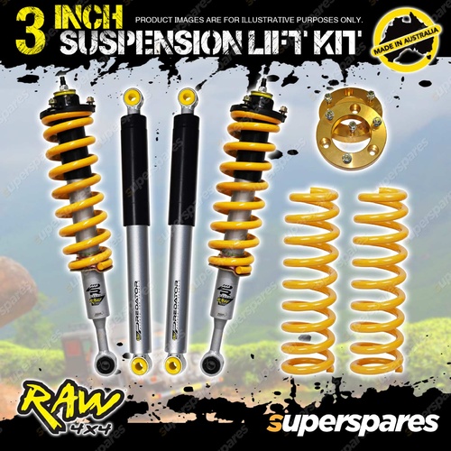 3 Inch 75mm Raw Predator Shock Suspension Lift Kit for Toyota FJ Cruiser GSJ15